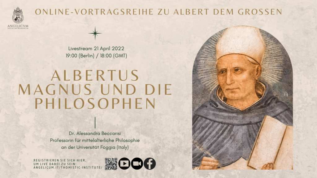 Albertus Magnus und die Philosophen
