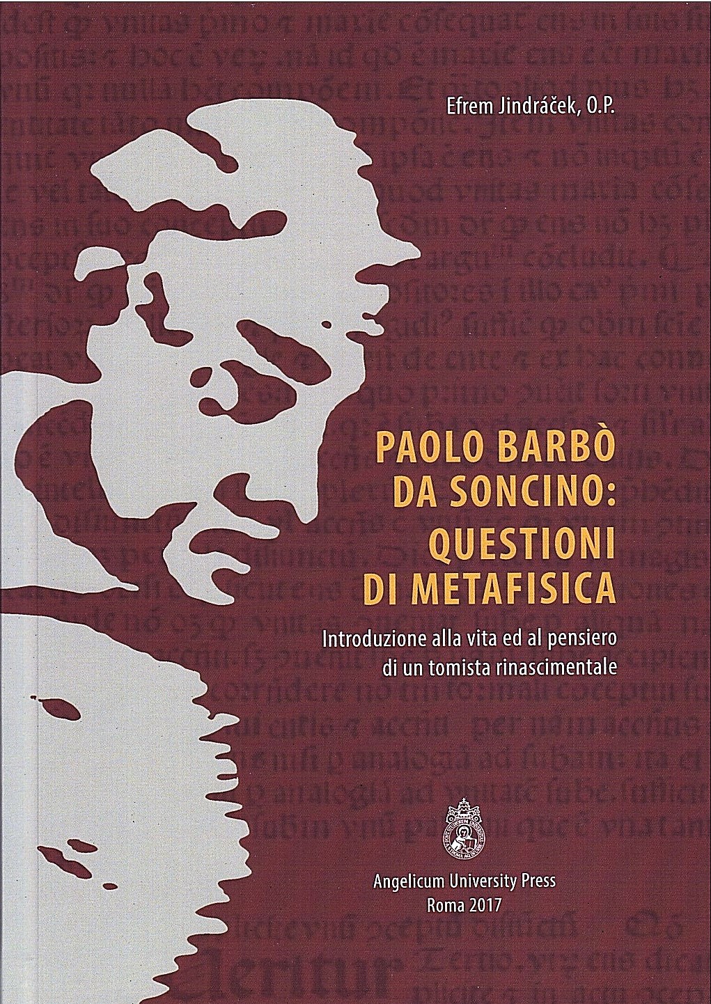 PAOLO BARBÒ DA SONCINO: QUESTIONI DI METAFISICA book cover