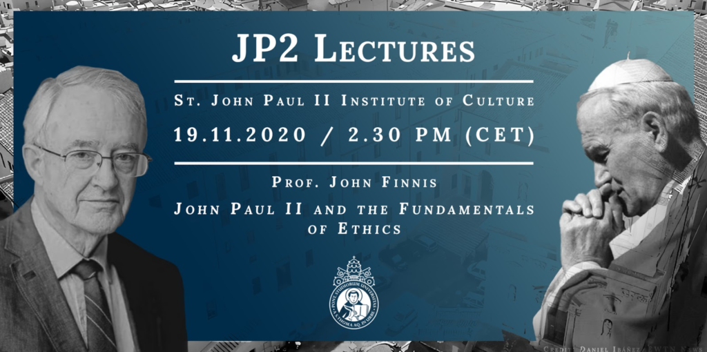 JP2 John Finnis Lecture