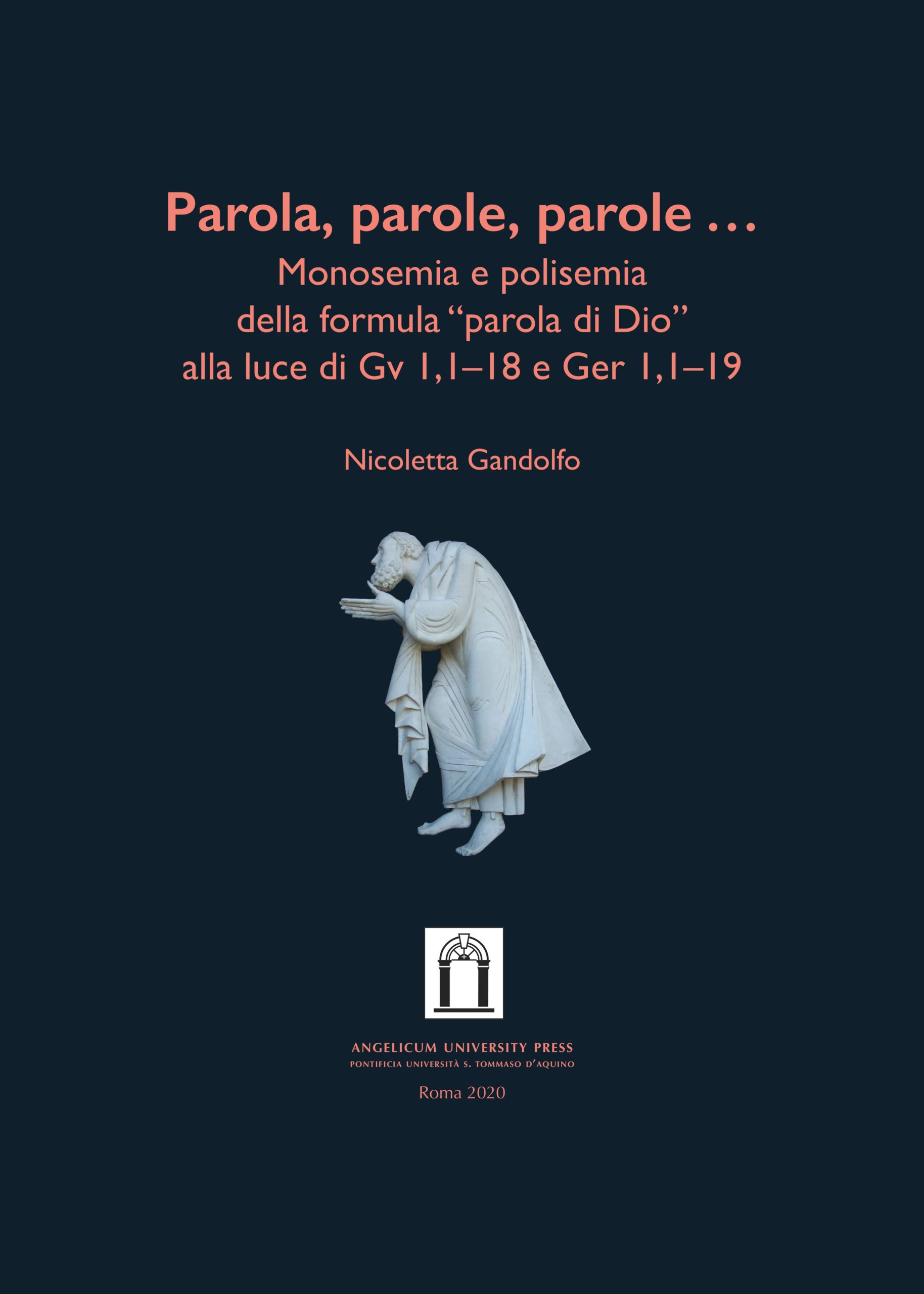 Parole, parole, parole… book cover